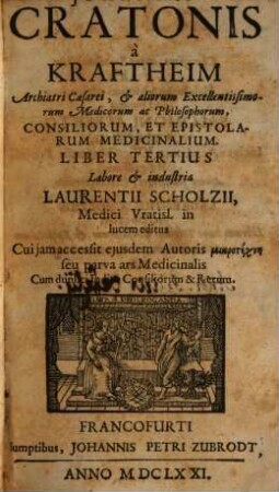 Consiliorum et epistolarum medicinalium liber .... 3