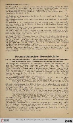 Französische Geschichte (Nr. 366-677)