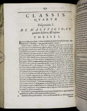 Classis Quartæ.