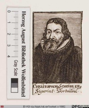 Bildnis Christoph Scheibler