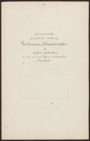 Höckel, Gottlieb, Bauer Anbau eines Wagenschuppens