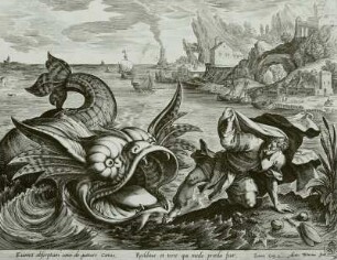 Zum: "Prophet Jona", 2. Kapitel: "Und der Herr sprach zum Fische, und derselbe spie Jona ans Land"