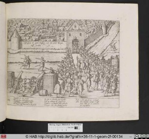 Gefengknis des Carls Fughers vor der Statt Bergen auff Saum [Sept.1577].