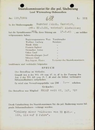 Wurster, Jakob