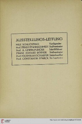 Ausstellungs-Leitung