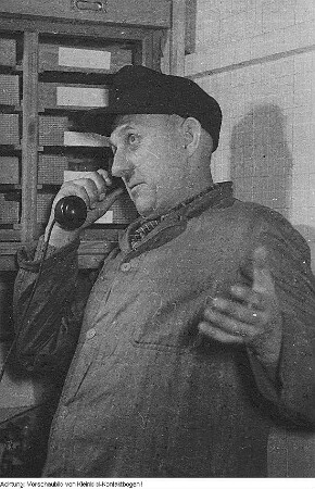 Verschiedene Handwerksberufe, Oktober 1954