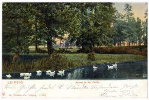 Leipzig: Abend an der Parthe