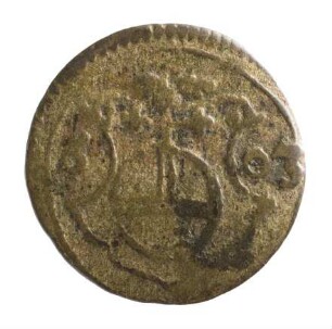 Münze, Pfennig, 1603