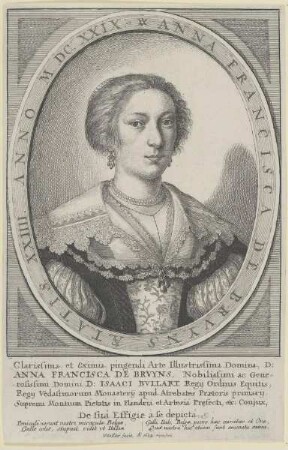 Bildnis der Anna Francisca de Bruyns