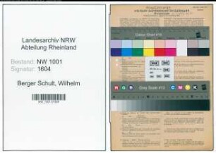 Entnazifizierung Wilhelm Berger Schult, geb. 12.01.1899 (Milchhaendler)