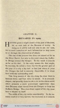 Benares in 1909