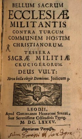 Bellum sacrum Ecclesiae militantis contra Turcum