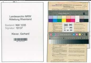 Entnazifizierung Gerhard Klever , geb. 23.05.1911 (Elektriker)