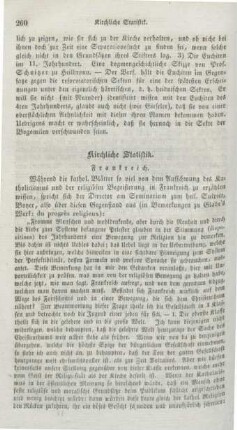 260-279 Kirchliche Statistik