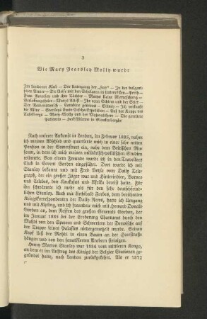 3 Wie Mary Yearsley Molly wurde