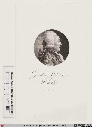 Bildnis Gottlieb Christoph Harless