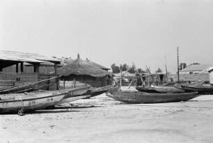 Reisefotos Haiti. Boote am Strand