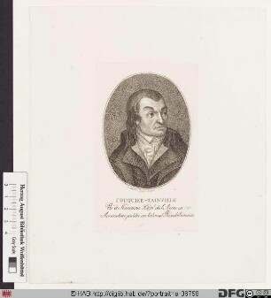 Bildnis Antoine-Quentin F., gen. Fouquier-Tinville