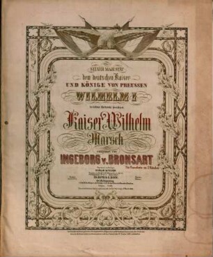 Kaiser Wilhelm Marsch : für Pianoforte zu 2 Händen