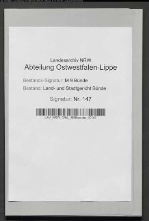 Erblasser: Hurrelbrink, Catharine Louise: