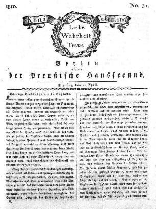 Nr. 31., 17. April 1810