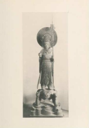 [Pl. IX. Zô Tchyau-Ten (Virudhaka, sanscrit) ...]