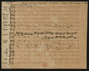 Oratorien. Auszüge. Fragmente; Coro, orch