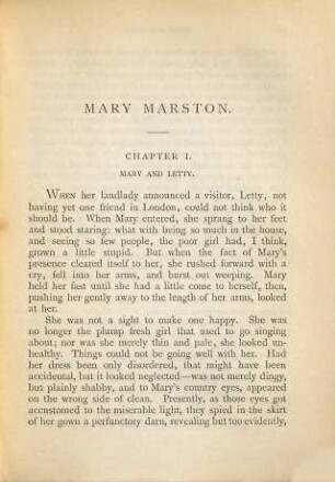 Mary Marston, 2