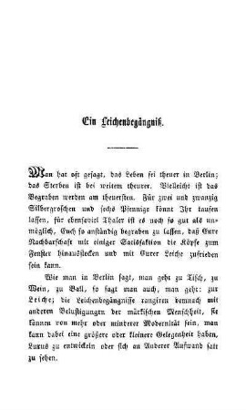 Ein Leichenbegängniß