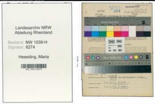 Entnazifizierung Maria Heseding , geb. 12.04.1911 ()