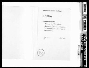 Kammer der Abgeordneten: Präsidenten, Vizepräsidenten, Schriftführer (Sekretäre), Wahl von Abgeordneten einzelner Bezirke, Legitimationen