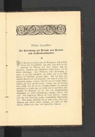 Drittes Hauptstück. Die Vererbung als Ursache von Nerven- und Geisteskrankheiten.