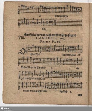 VIII. O Gott Vater in Ewigkeit