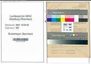 Entnazifizierung Bernhard Bussmeyer , geb. 08.08.1903 (Haendler)