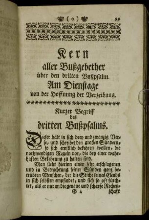 Kurzer Begriff des dritten Bußpsalms.