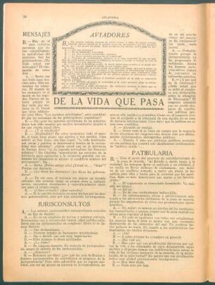 De la vida que pasa