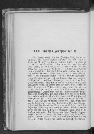 XIX. Groths Abschied von Kiel.
