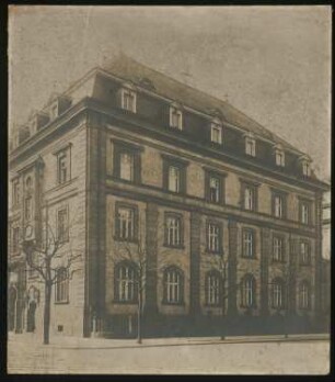 Öffentliches Gebäude (?): Perspektivische Ansicht
