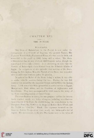 Chapter XVI – The Punjab