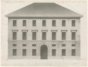 Fischer, Carl von; München, Karolinenplatz 4; Kronprinzen- Palais - Ansicht