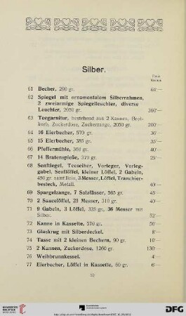 Silber (Nr. 61-96)