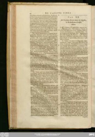 Cap. XX. An Scriptura doceat omnes & singulos, & de obedientia Ecclesiae debita.