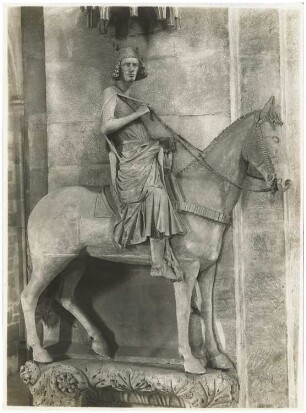Dom, Bamberg Bamberger Reiter: Reiterstatue König Stephan