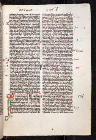 Zierinitiale (Epistula ad Thimoteum): P(aulus) - T(ymotheum)