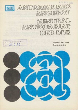 Nr. 1784: Technik