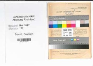 Entnazifizierung Friedrich Brandt , geb. 27.12.1897 (Ingenieur)