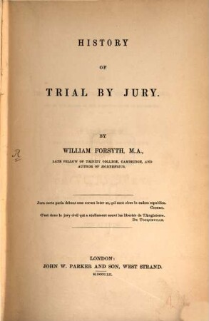 History of trial by jury