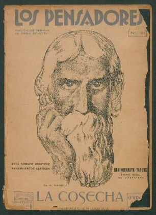 [Ilustración de] Rabindranath Tagore