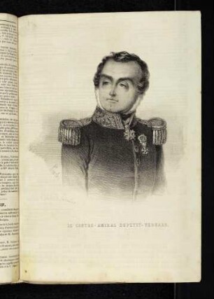 Le contre-amiral Dupetit-Thouars