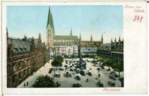 Lübeck. Marktplatz